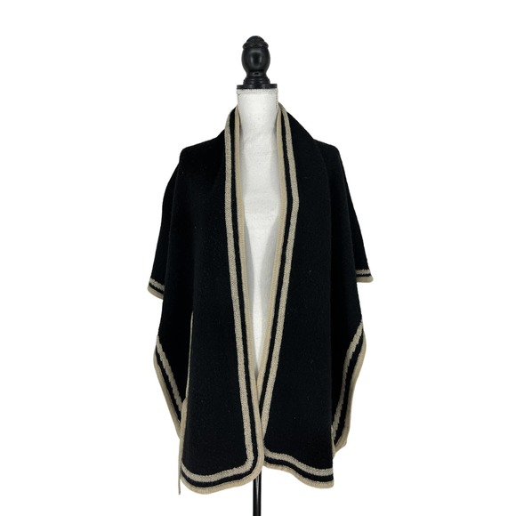 BCBGMaxazria Aztec Poncho Wrap Cardigan - Picture 8 of 11